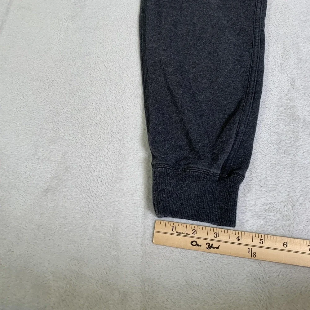 Lululemon Athletica Pants Womens 8 Gray Joggers Sweatpants Drawstring Cuffed